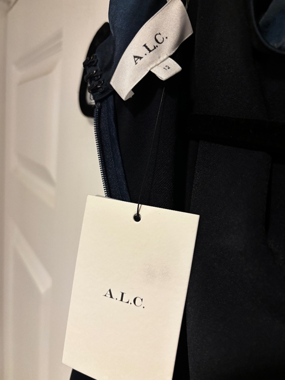 ALC Inez Dress Blue